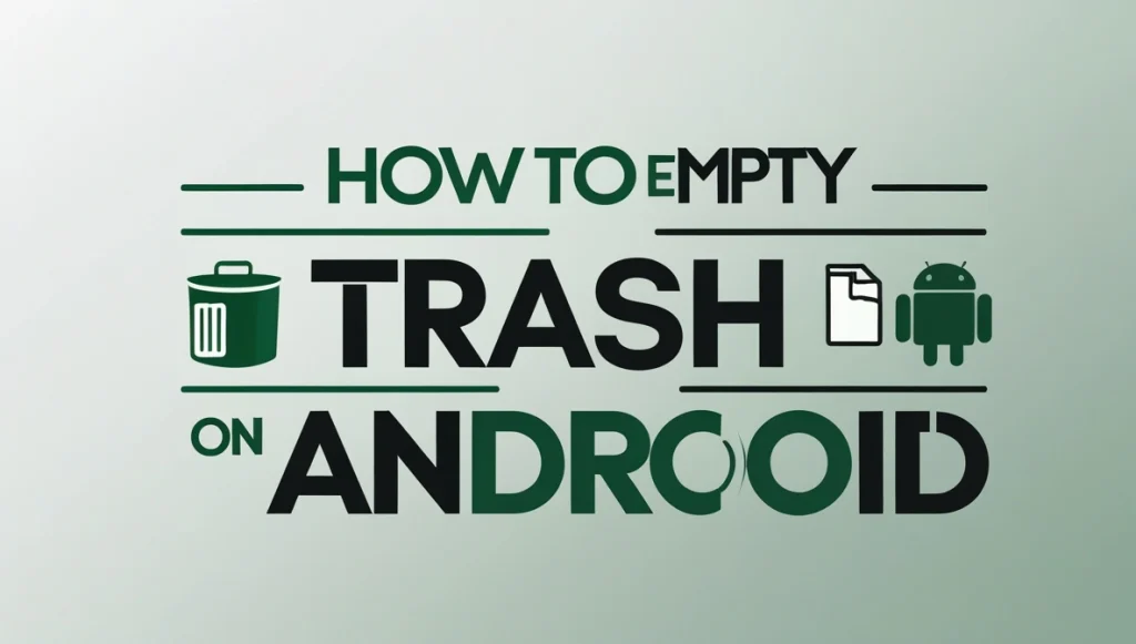 How to Empty Trash on Android How to Empty Trash on Android