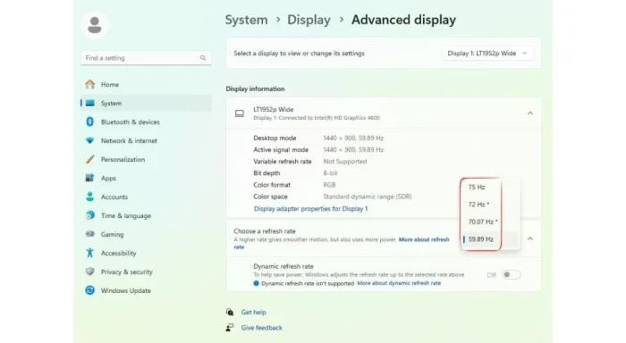 How to Check If Your Gaming Laptop Is Running at 144Hz 1024x576 1 e1751544667100 How to Optimize Gaming Laptop for 144Hz