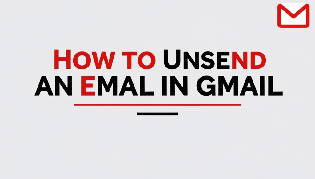 How to Unsend an Email in Gmail